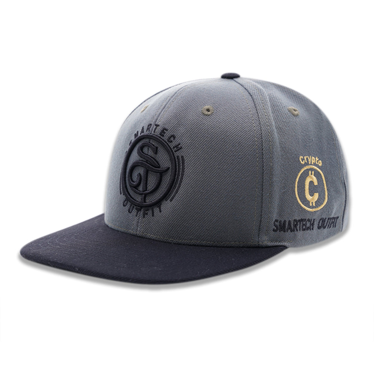 Smartech Outfit premium snapback cap - real product photography