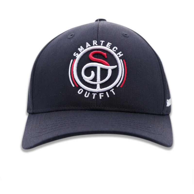 Black Cotton Baseball Cap – classic curved brim and clean front detail