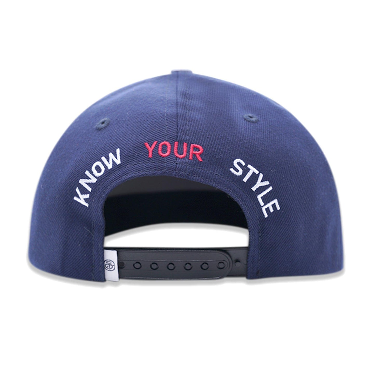 Dark Blue & White Snapback Cap - Smartech Outfit