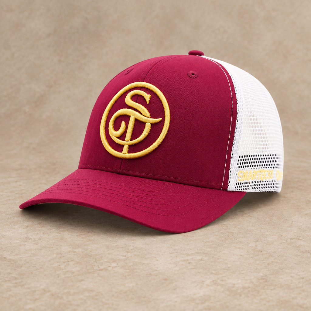 Download the Burgundy Trucker image